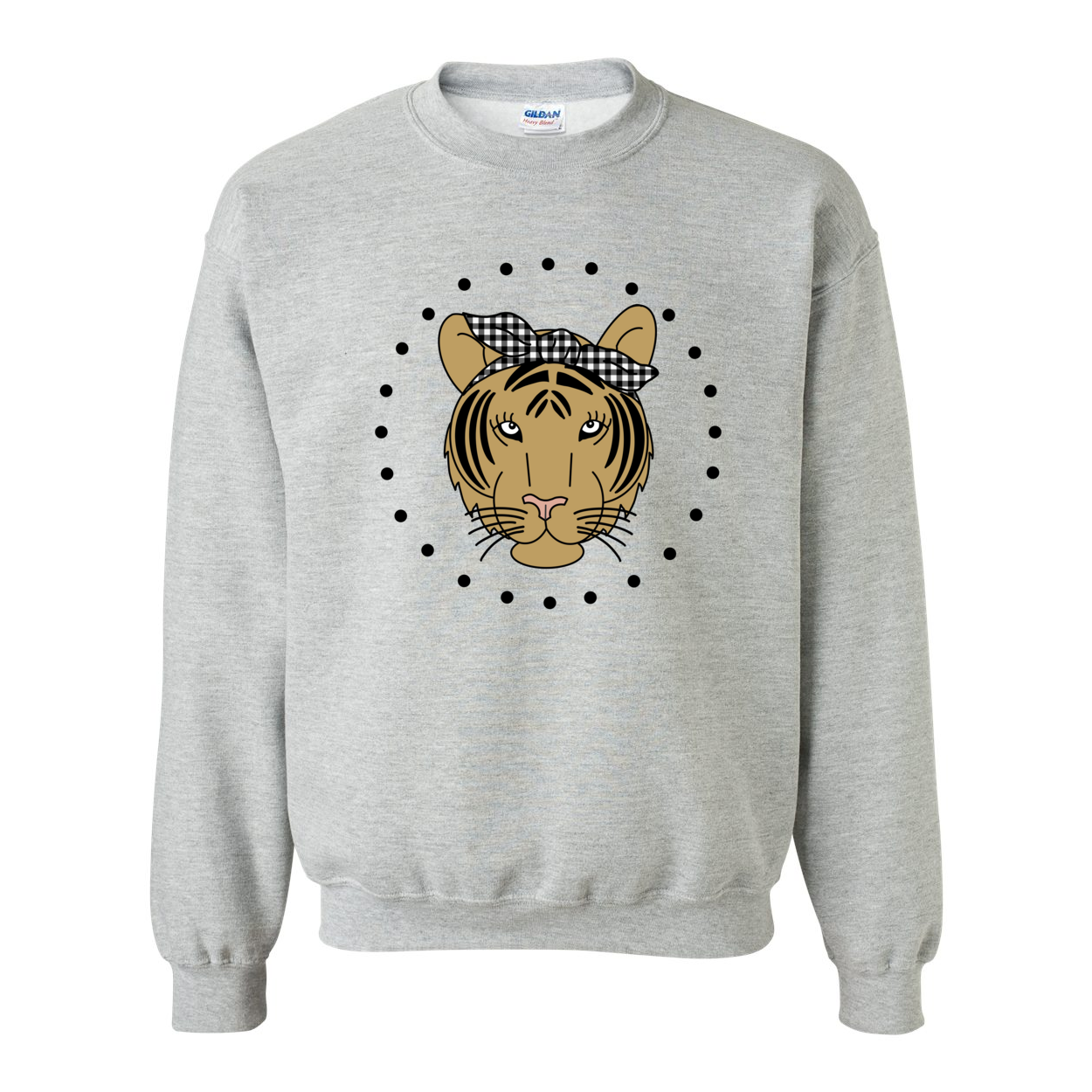 Lady Tiger Crewneck Sweatshirt