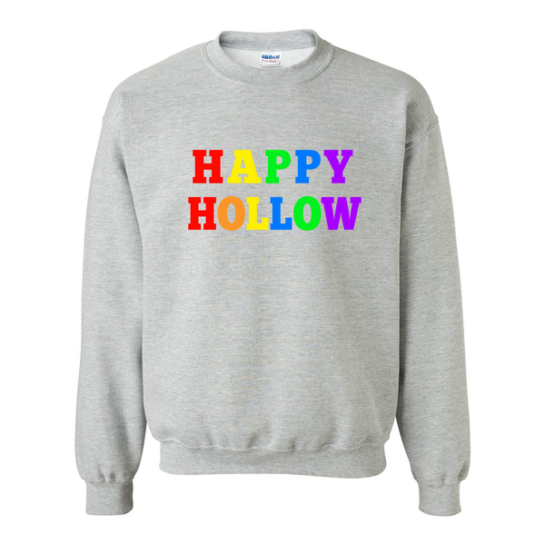 Happy Hollow Rainbow Crewneck