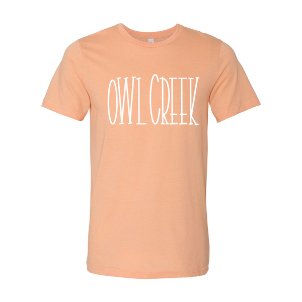 Owl Creek Tall Font Soft Tee
