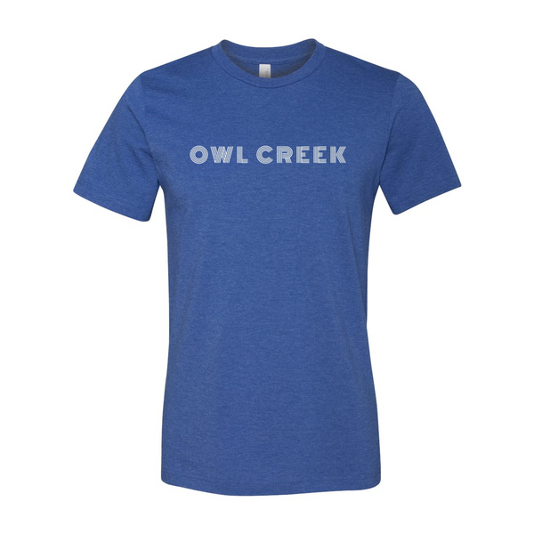 Owl Creek Retro Font Tee