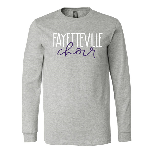 Fayetteville Choir Long Sleeve Tee #1