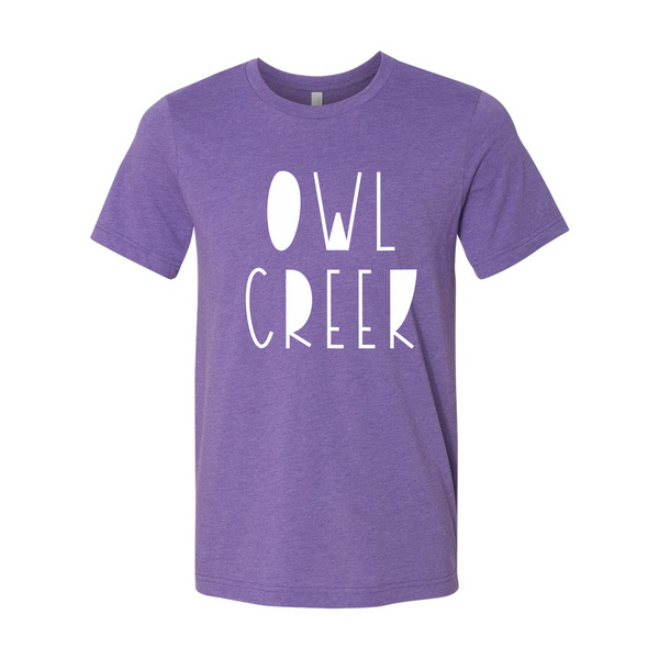 Owl Creek Funky Font Soft Tee