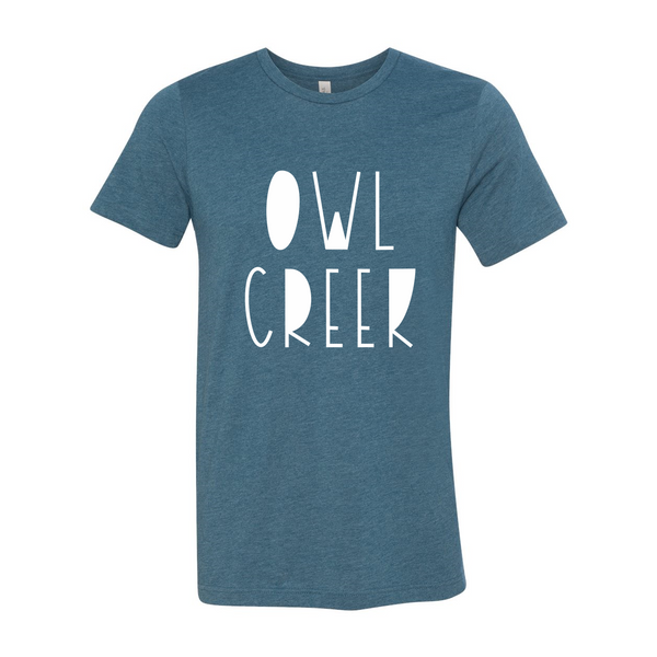 Owl Creek Funky Font Soft Tee