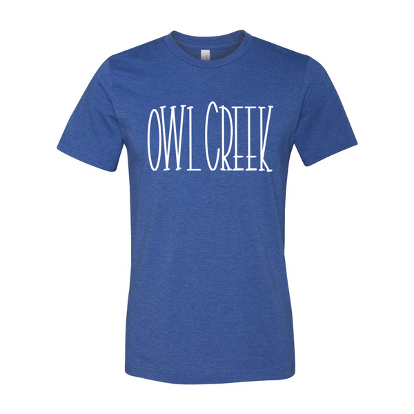 Owl Creek Tall Font Soft Tee