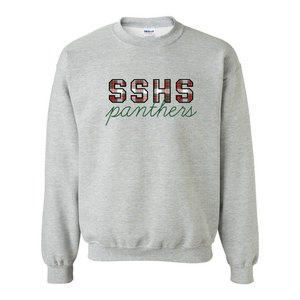 SSHS Panthers Winter Plaid Sweatshirt