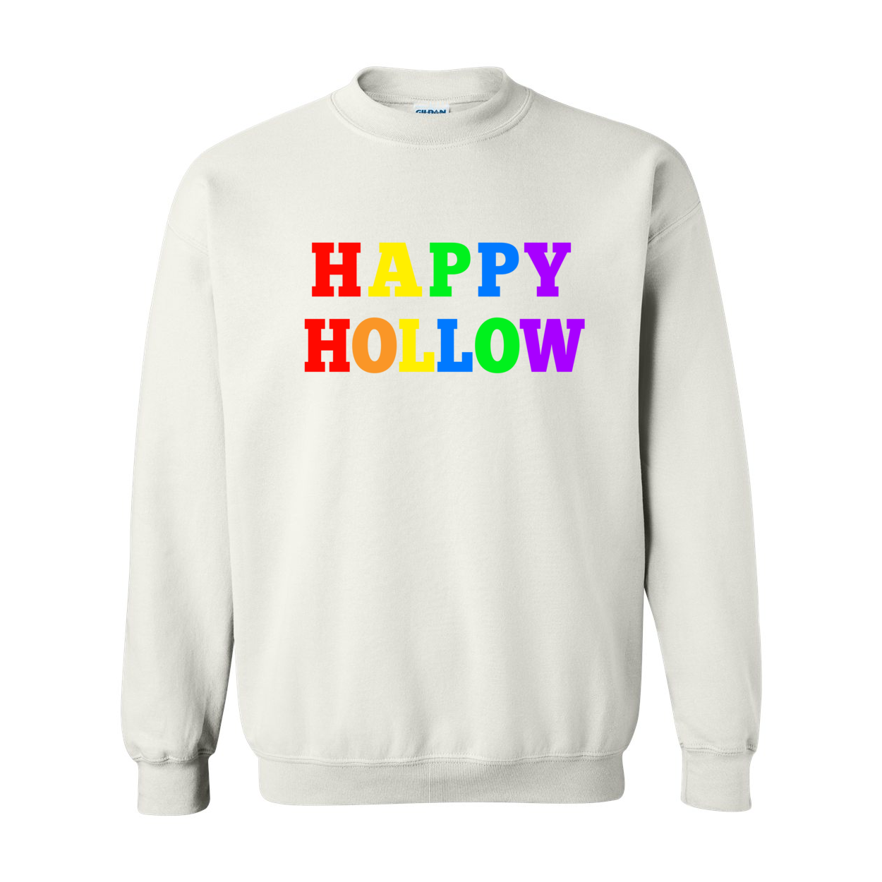 Happy Hollow Rainbow Crewneck
