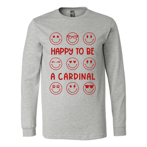 Happy Cardinal Long Sleeve
