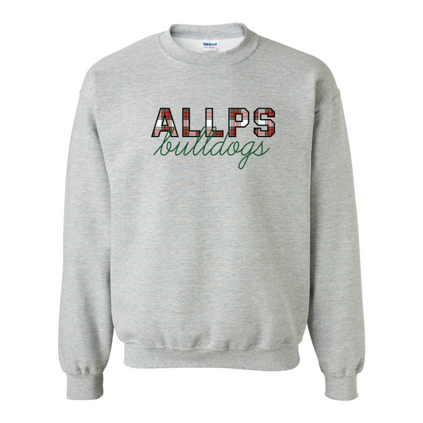 ALLPS Bulldogs Winter Plaid Sweatshirt