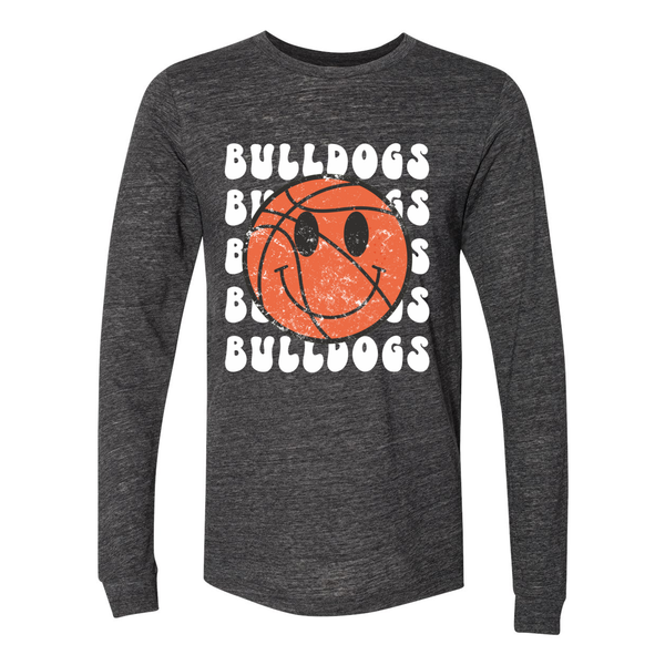 Bulldogs Basketball Long Sleeve Tee