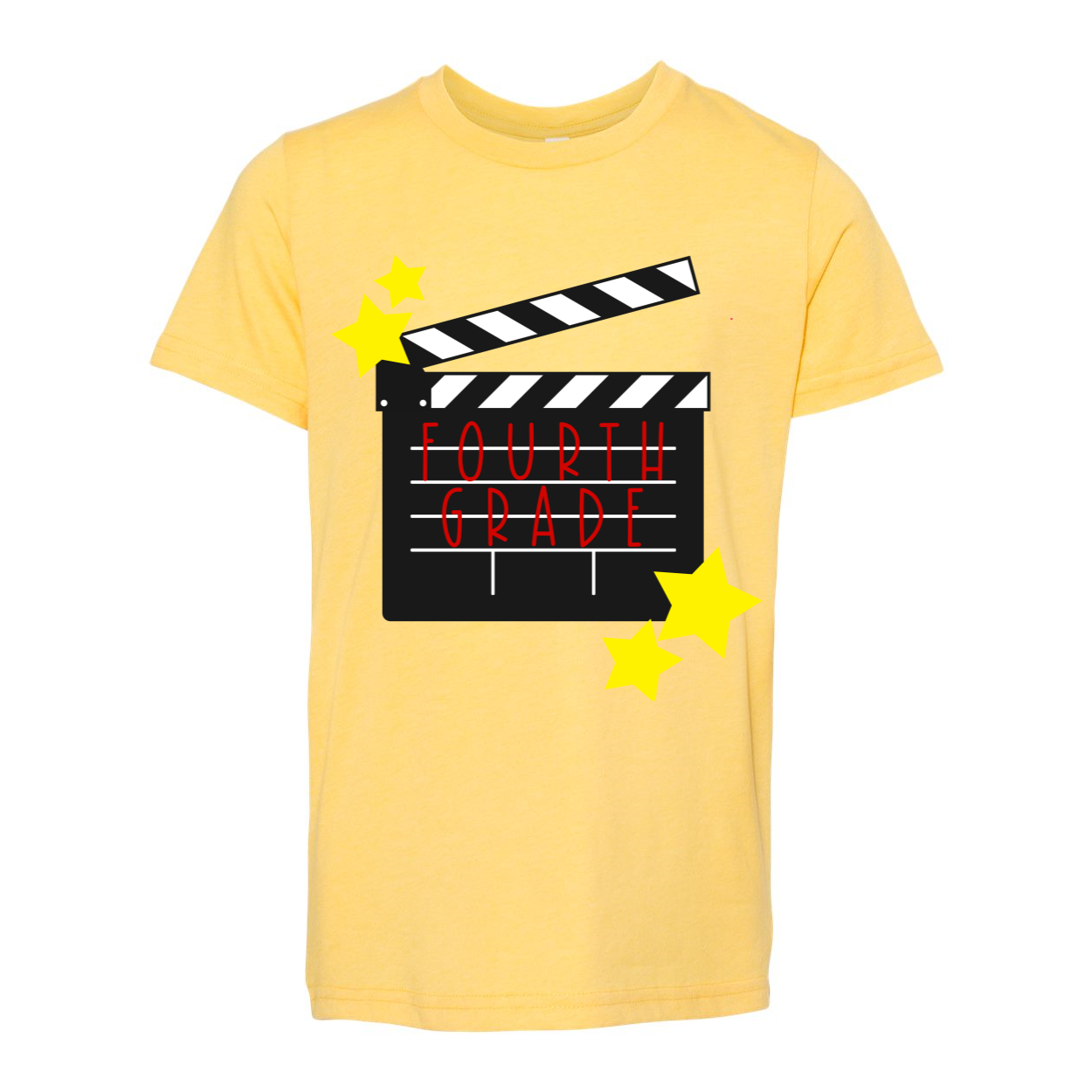 Fourth Grade YOUTH Hollywood Shirt