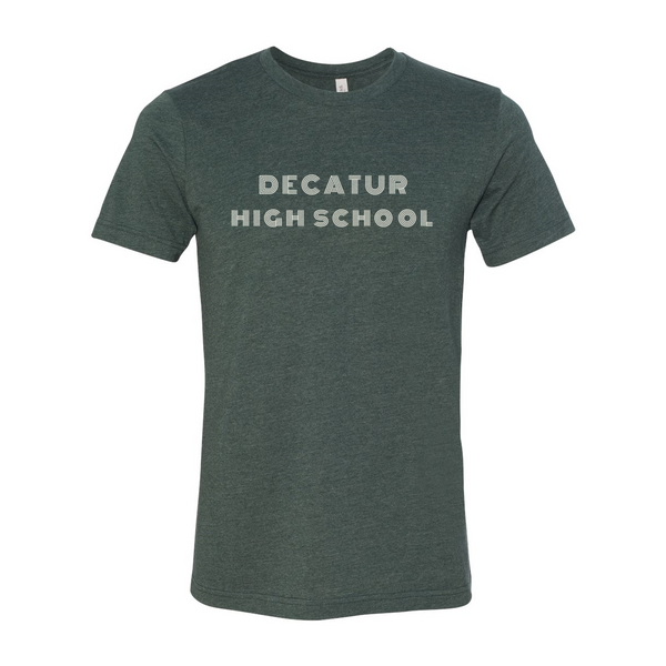 Decatur Bulldogs Retro Font T-Shirt