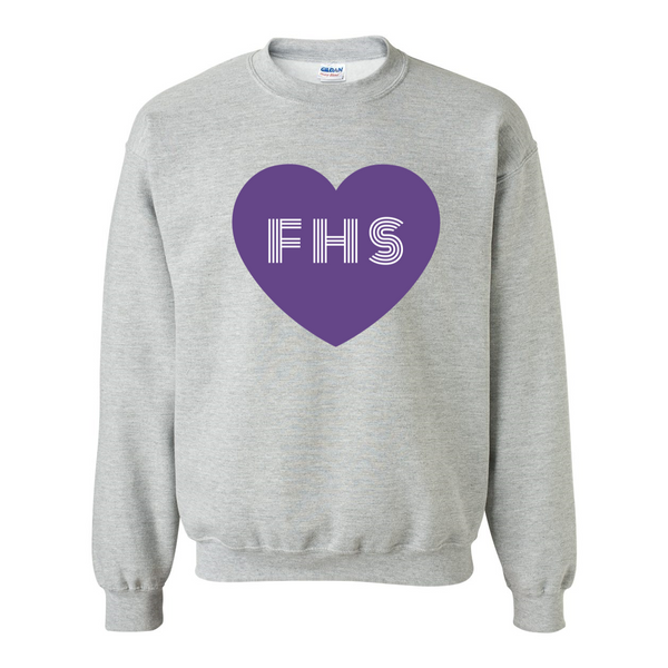 Fayetteville Heart Sweatshirt