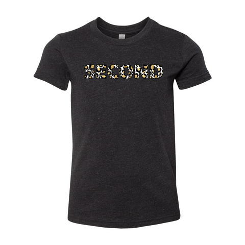 Second Grade YOUTH Leopard Soft Tee