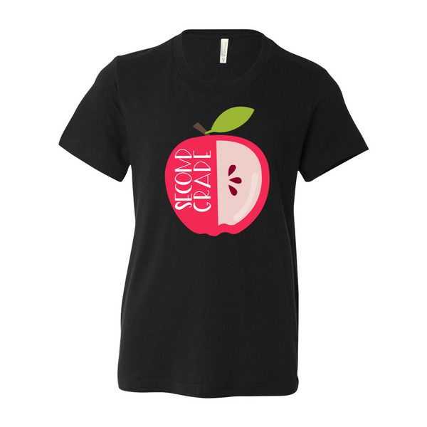 Second Grade YOUTH Apple Soft Tee