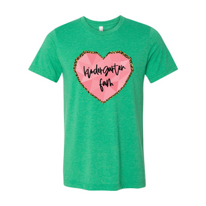Kindergarten Fam Heart T-Shirt