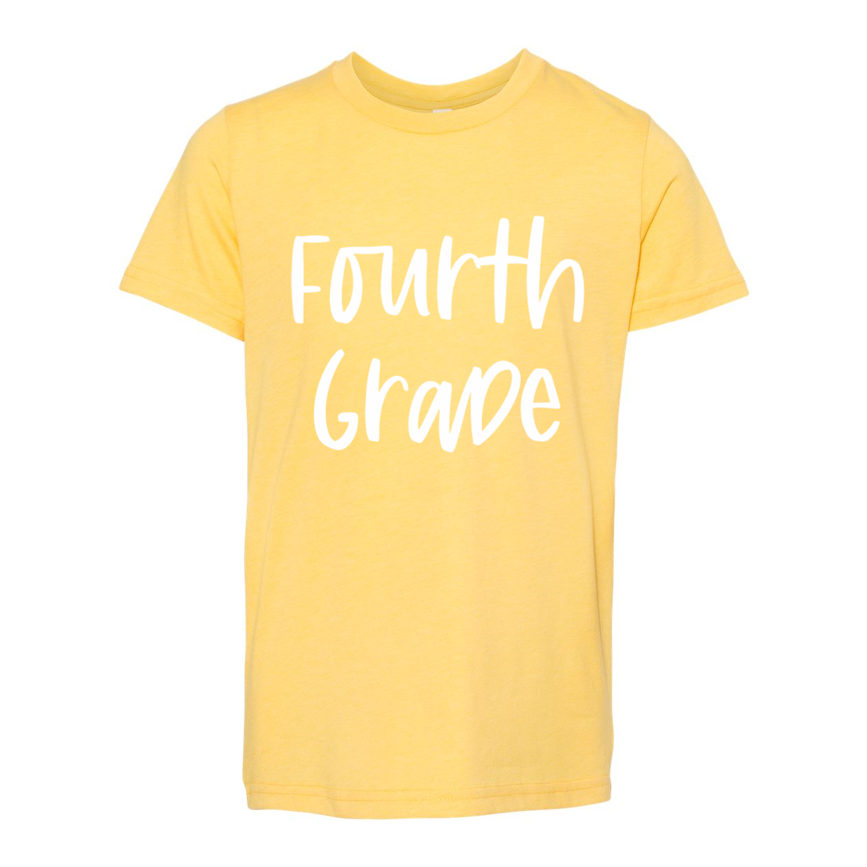 Fourth Grade YOUTH Script Tee