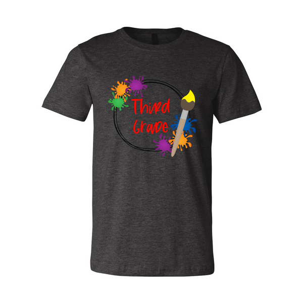 Third Grade Splatter Paint T-Shirt