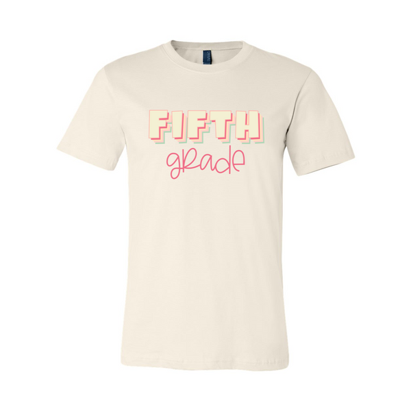 Fifth Grade Sherbet Shadow Tee