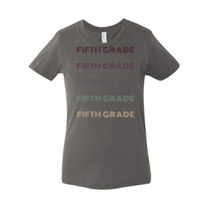 Fifth Grade YOUTH Ombre Soft Tee