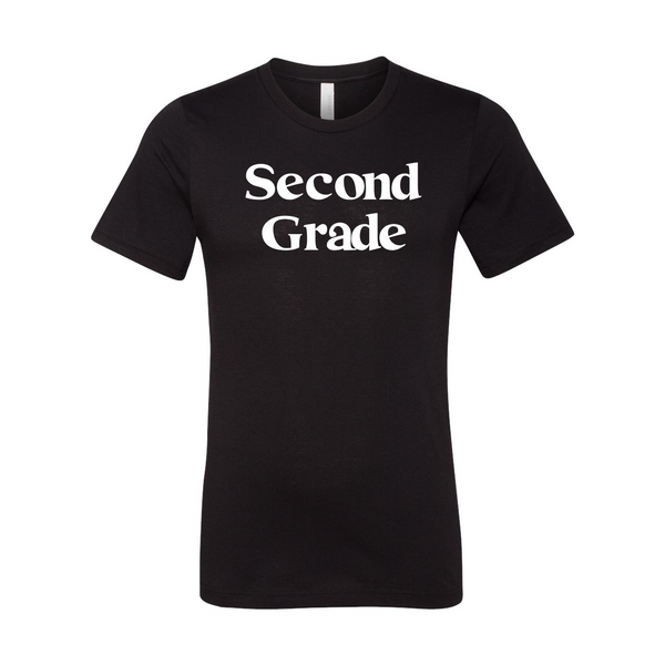 Second Grade Print Soft Tee