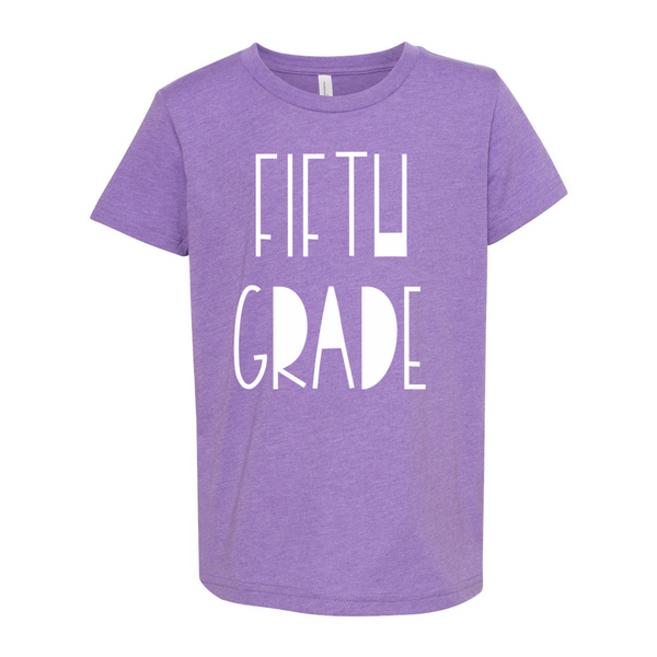 Fifth Grade YOUTH Funky Soft Tee