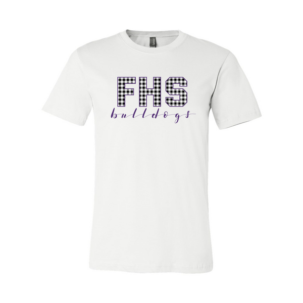 FHS Bulldogs Gingham Shirt