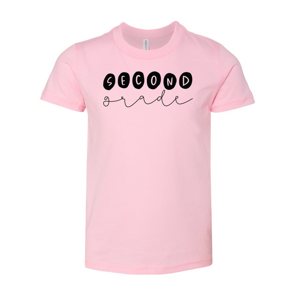 Second Grade YOUTH Dots Soft Tee