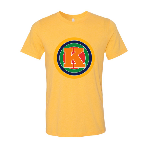Kindergarten Primary Color Target T-Shirt