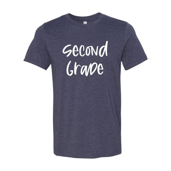 Second Grade Script Soft Tee