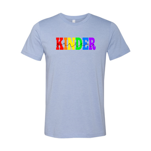 Kindergarten Rainbow Soft Tee