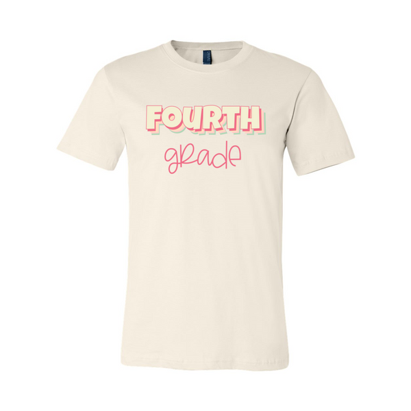 Fourth Grade Sherbet Shadow Tee