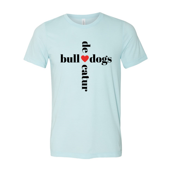 Decatur Bulldogs Cross T-Shirt