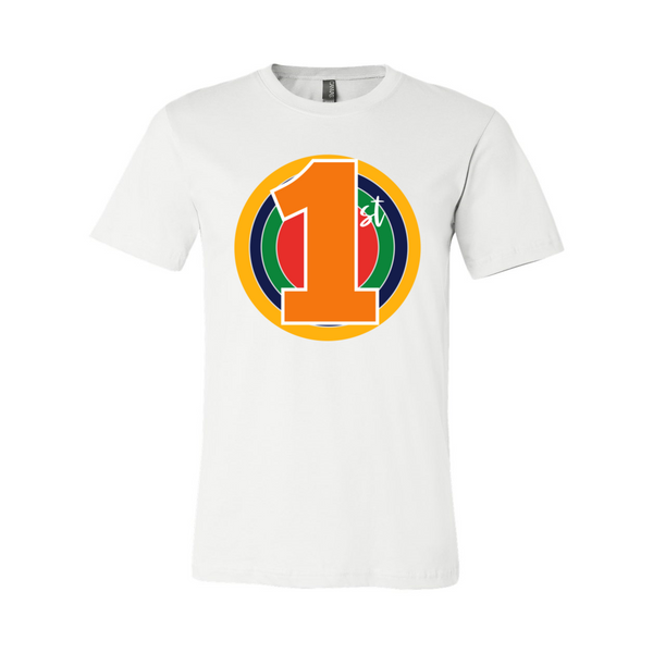 First Grade Primary Colors Circle Tee