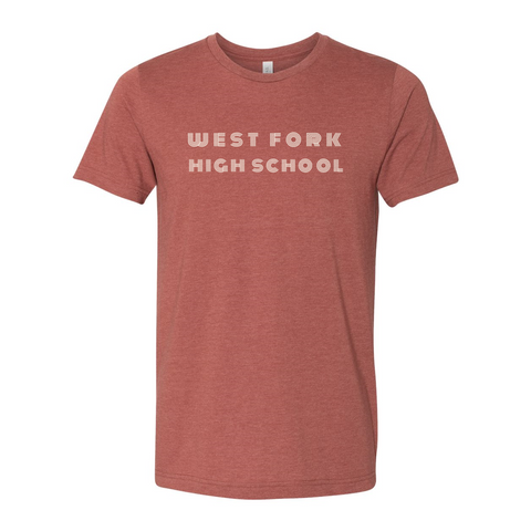 West Fork Retro Font T-Shirt