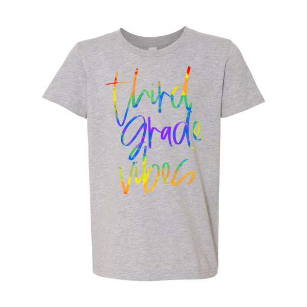 Third Grade YOUTH Vibes Tee