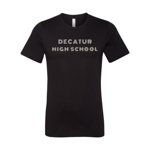 Decatur Bulldogs Retro Font T-Shirt