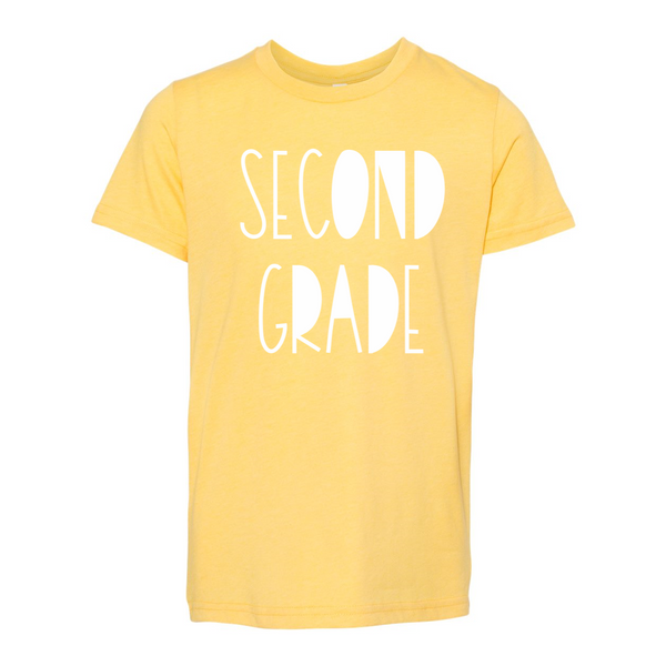 Second Grade YOUTH Funky Soft Tee