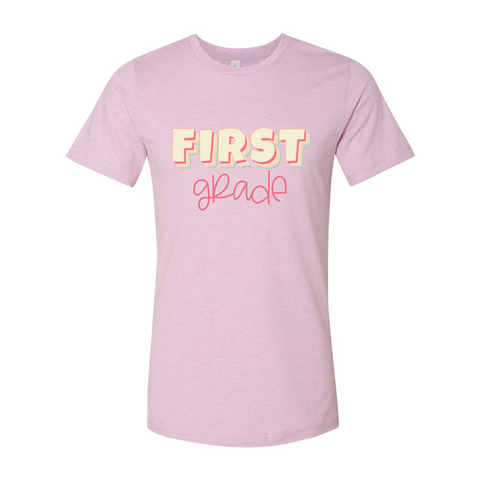 First Grade Sherbet Shadow T-Shirt