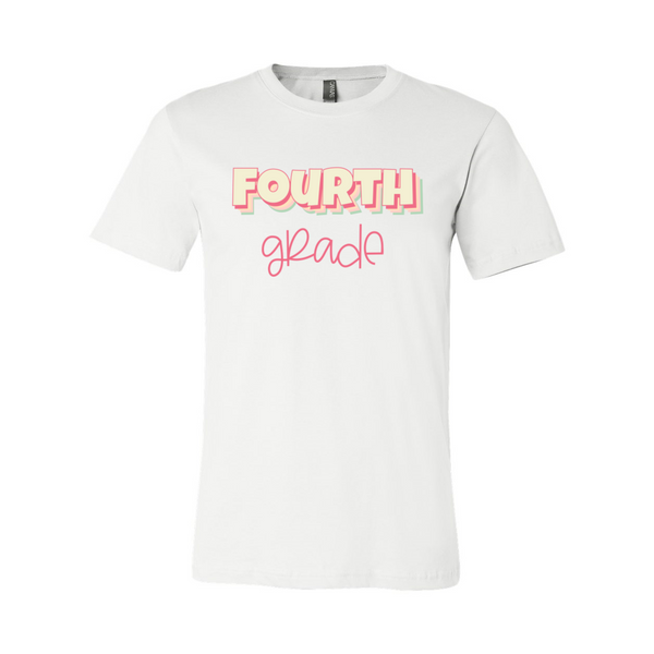 Fourth Grade Sherbet Shadow Tee