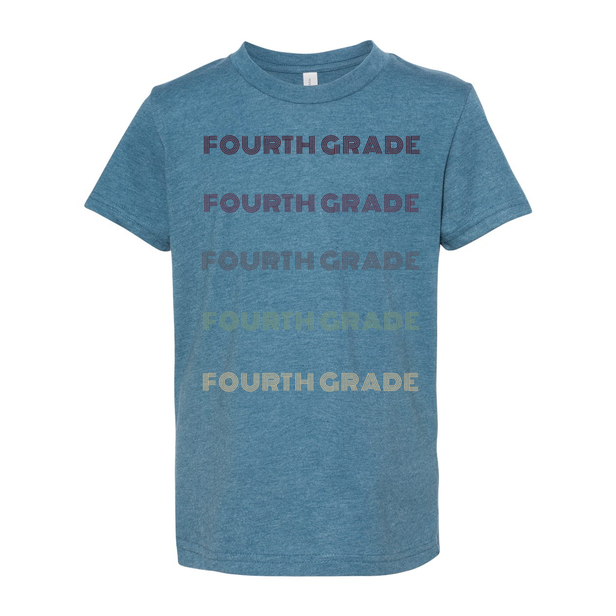 Fourth Grade YOUTH Retro Tee