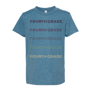 Fourth Grade YOUTH Retro Tee