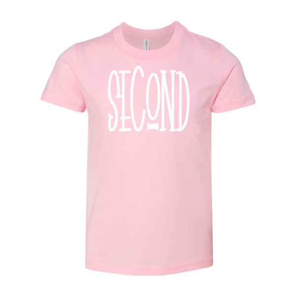 Second Grade YOUTH Tall Print Soft Tee