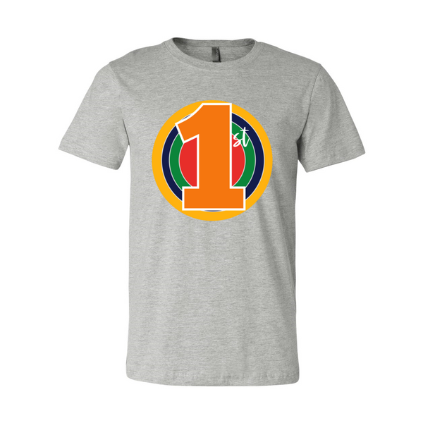 First Grade Primary Colors Circle Tee