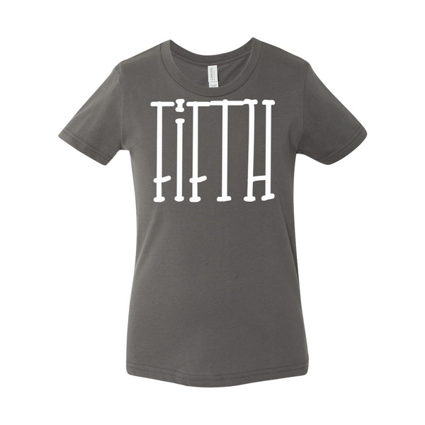 Fifth Grade YOUTH Tall Font Soft Tee