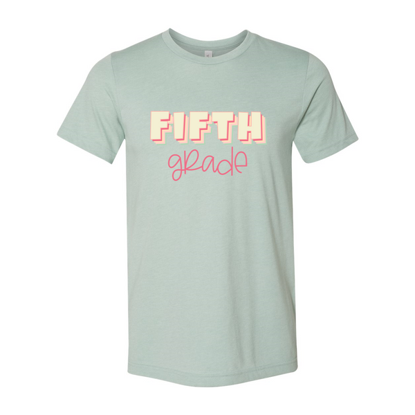 Fifth Grade Sherbet Shadow Tee