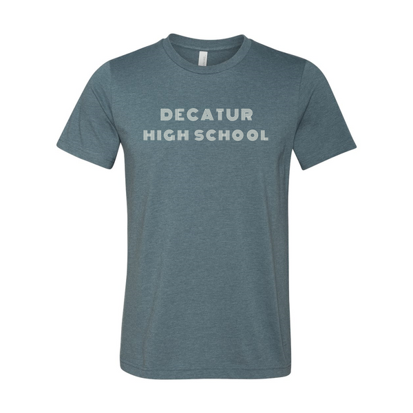 Decatur Bulldogs Retro Font T-Shirt