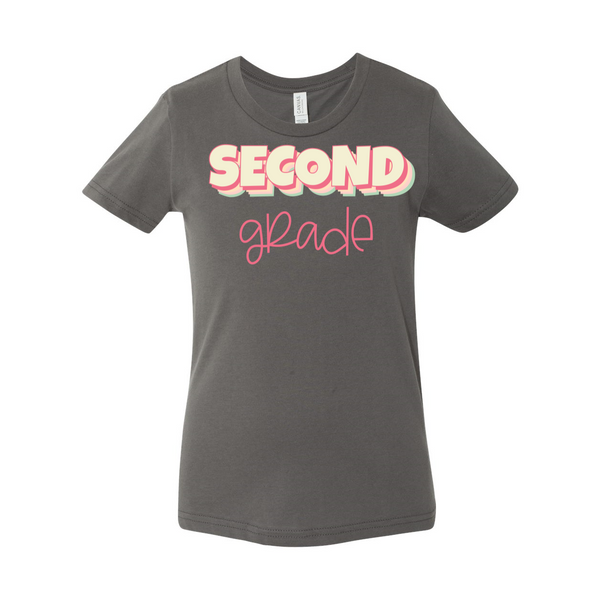 Second Grade YOUTH Sherbet Soft Tee