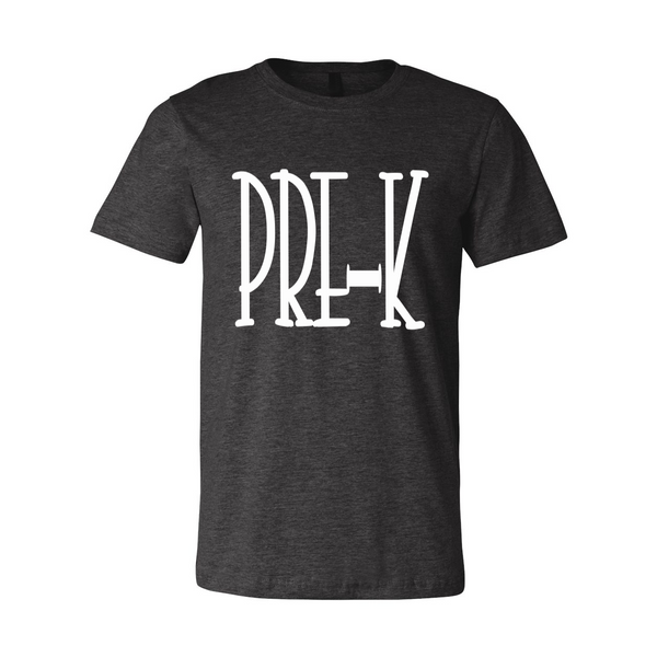 Pre-K Tall Letters Shirt