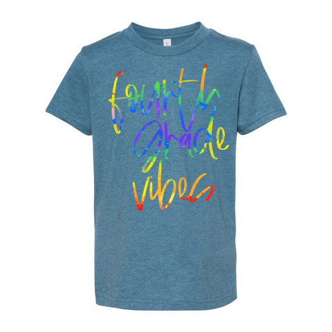 Fourth Grade YOUTH Tie Dye Vibes Tee