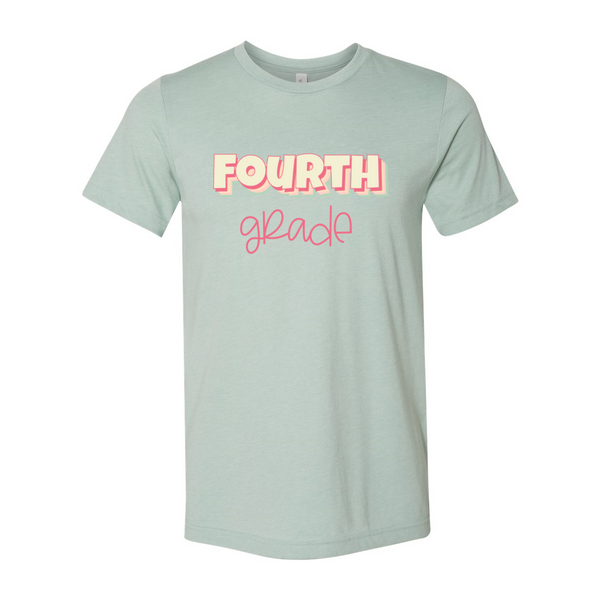 Fourth Grade Sherbet Shadow Tee